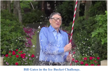 Bill Gates in the Ice Bucket Challenge